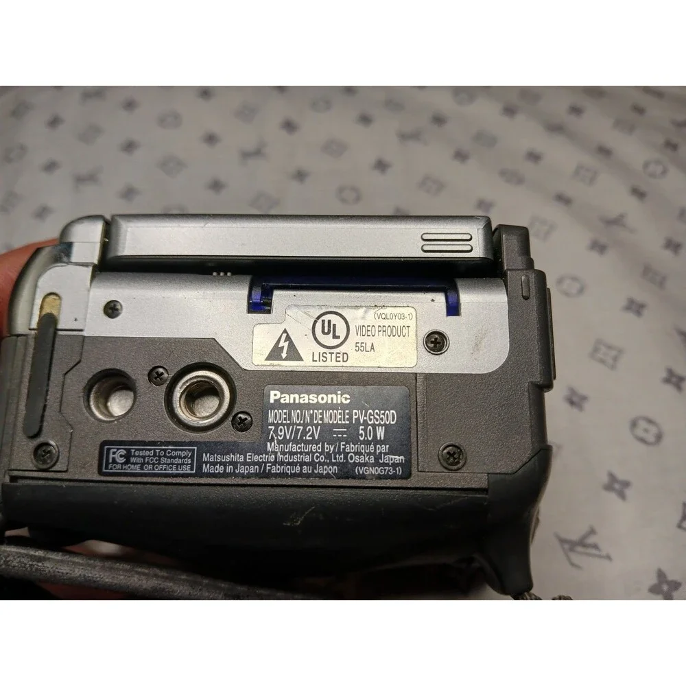 PANASONIC CAMCORDER PV-GS50D MiniDV Mini DV Video Camera VCR Player AS IS Parts